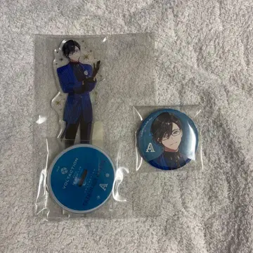 니지산지 시키나기 아키라 하프 애니버서리 아크릴 스탠드 캔뱃지