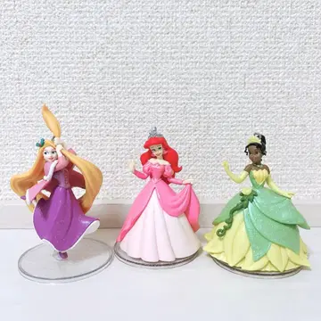 디즈니 프린세스 피규어 3체 세트