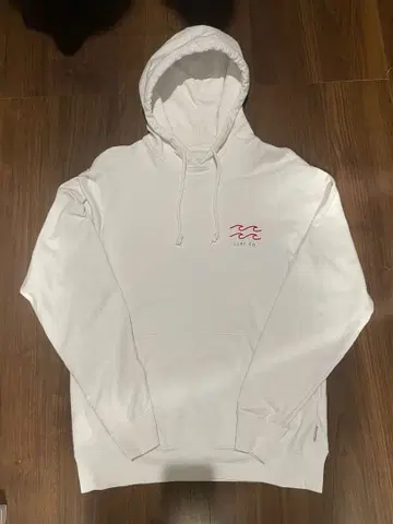 BILLABONG 화이트 풀오버 후드티