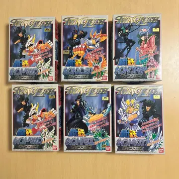 세인트 세이야 트윈 크로스 5체 세트+정크 프라모델