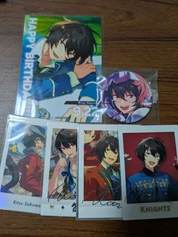 앙스타 사쿠마 리츠 바브로 Apr 캔뱃지 파샤코레 파샤츠 키친