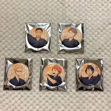 하이큐!! 와시풍 캔뱃지 컬렉션