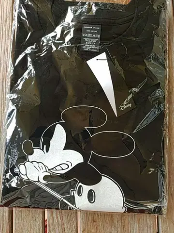 4 넘버나인 미키마우스 티셔츠 블랙 사이즈 4