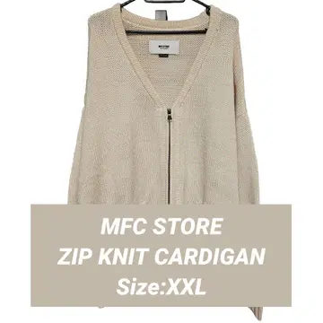 MFC STORE ZIP KNIT CARDIGAN