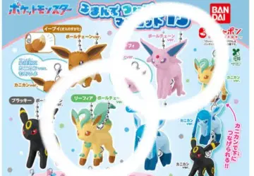포켓몬스터 캡슐 토이 세트 에브이 리피아 각 2개 세트