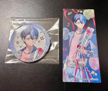 프로세카 감사제 캔뱃지 클리어 책갈피 아오야기 토우야 2개 세트