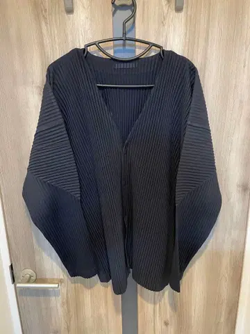 플리츠 가디건 네이비 사이즈 3
