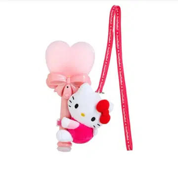 푸로랜드 키티 미라클 라이트 액세서리 봉제 인형 스트랩