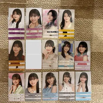 노기자카46 오쿠다 이로하 13컴프 브로마이드 묶음 판매 39장 세트