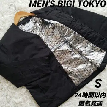 완판템 새상품 MEN'S BIGI TOKYO 경량 노카라 블루종 블랙