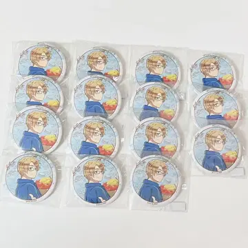 헤타리아 미국 holiday Marche 캔뱃지 15개