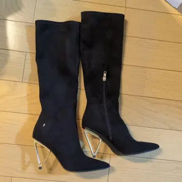 YELLO SILKY BLACK longboots