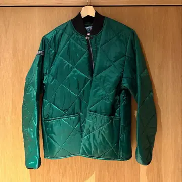 [레어] BEEBAR 그린 퀼팅 자켓 M 택 포함
