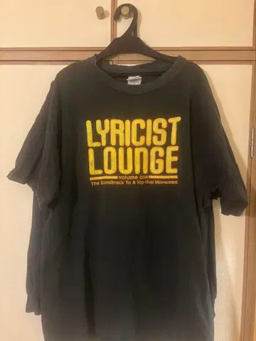 LYRICIST LOUNGE HIP HOP 셔츠