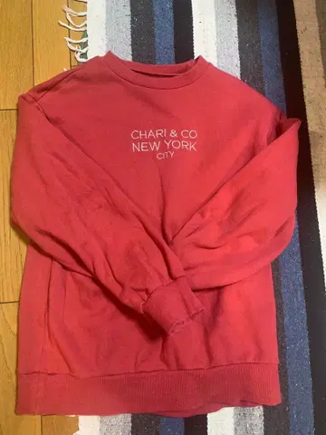 CHARI & CO 핑크 레드 트레이닝복