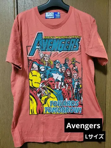 어벤져스 그래픽 T셔츠 L 사이즈