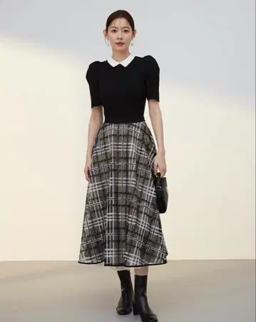 CELFORD / 셀포드 바리에튤 플레어 스커트 38