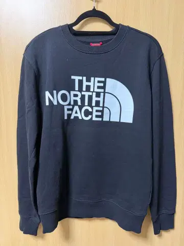 THE NORTH FACE 블랙 맨투맨 M