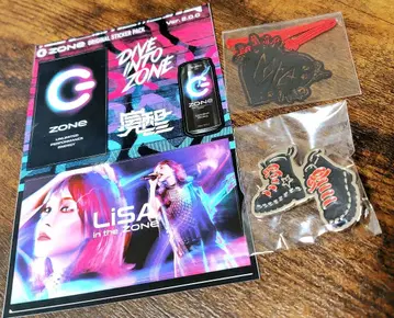 LiSA 라이브 굿즈 가챠 핀 배지