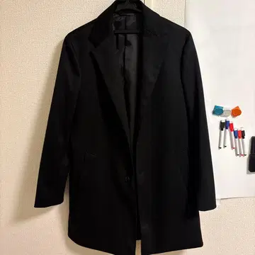 MODA RITORNO 블랙 체스터 코트 M