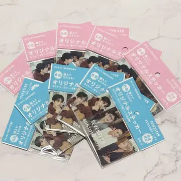 SEVENTEEN 세븐틴 산토리 오리지널 스티커 10개