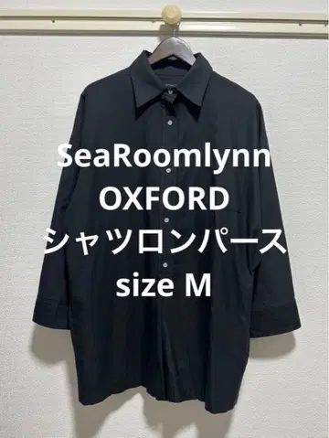 SeaRoomlynn OXFORD 셔츠 올인원 블랙 M