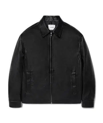 vivastudio 천연 가죽 블랙 가죽 자켓 M