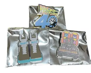 백투더퓨처 40주년 핀 배지 3세트