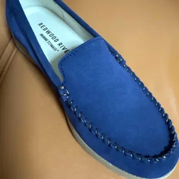 MINNETONKA REDWOOD RIVER 파랑 모카신 24.5cm