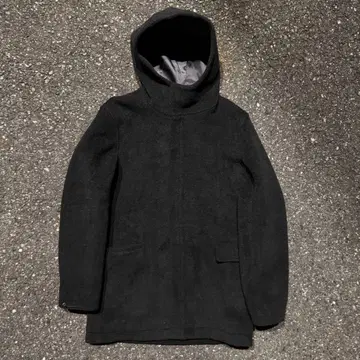 새상품급 PPFM 체스터 코트 블랙