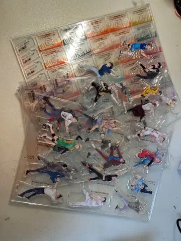 하이큐 10th 크로니클 아크릴 스탠드 세트 전 종류 미개봉