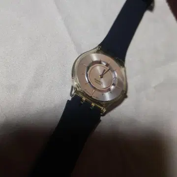 2002년 제조품 Swatch 스킨 초박형 쿼츠 손목시계