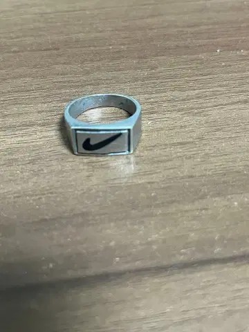 나이키 스퀘어 실버 14호 반지