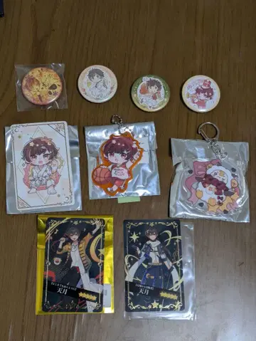 아마츠키 씨 아크릴 키링 카드 배지