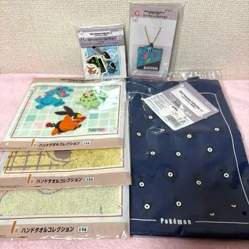 제일복권 포켓몬 C상 안농 패턴 6점 세트