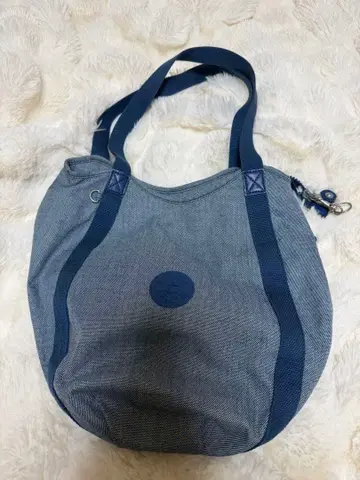 kipling 네이비 숄더백