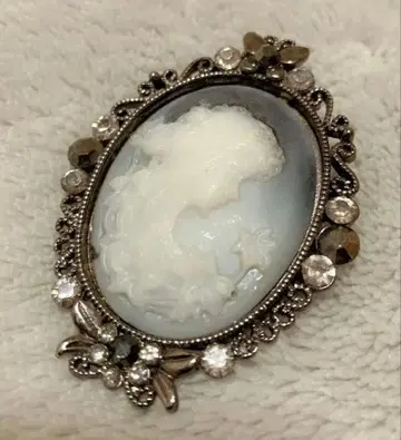 카메오 앤티크 브로치 새상품급