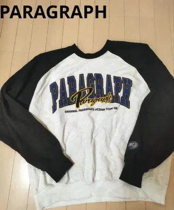 Paragraph 트레이닝복 남성용 래글런 맨투맨