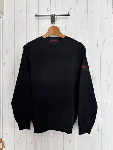 BRIEFING 블랙 긴팔 스웨터