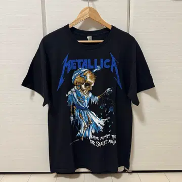 Metallica 스컬 디자인 T셔츠 L 사이즈