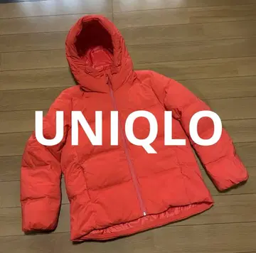 [ 새상품급 ] 유니클로 UNIQLO 다운 코트 자켓 여성용 후드티