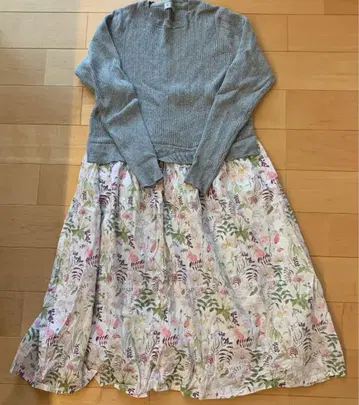 애프터눈 티 꽃무늬 원피스