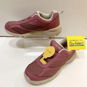 미사용 새상품 Bio-Fitter 퍼플 스니커즈 24.5EEE