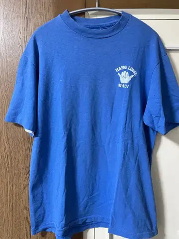 Hanes Beefy-T 한글즈 마우이 티셔츠 L