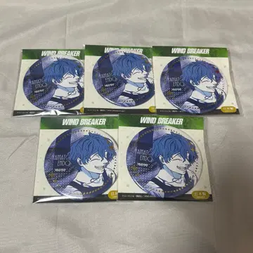 WIND BREAKER 윈브레 아키도 사토마 금박 캔뱃지 5개