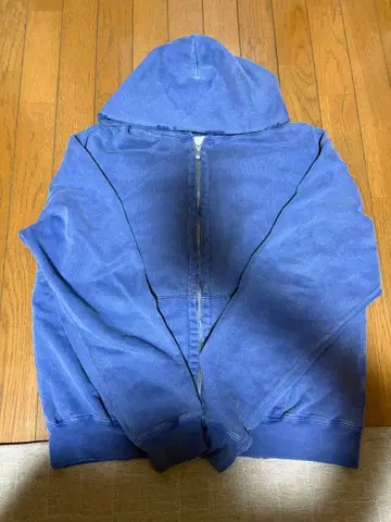 simply complicated hoodie vintage blue
