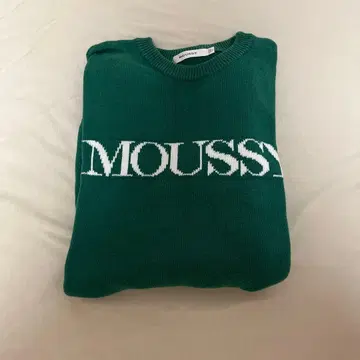 MOUSSY 그린 니트 F 사이즈