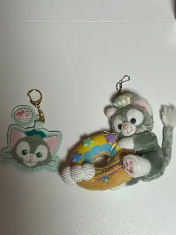 디즈니 젤라토니 인형 배지 키체인