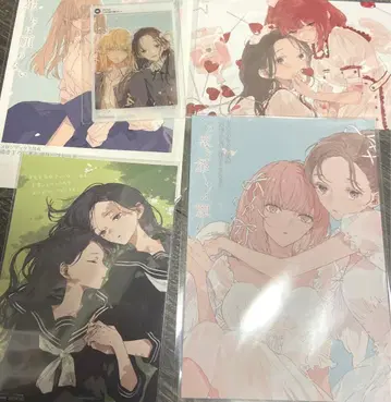 이 사랑을 별에게는 바라지 않아 신작 아크릴 카드 신작 만화 리플렛