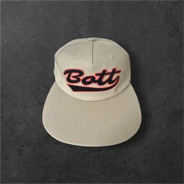 BoTT / SCRIPT LOGO 5 PANEL CAP / BEIGE